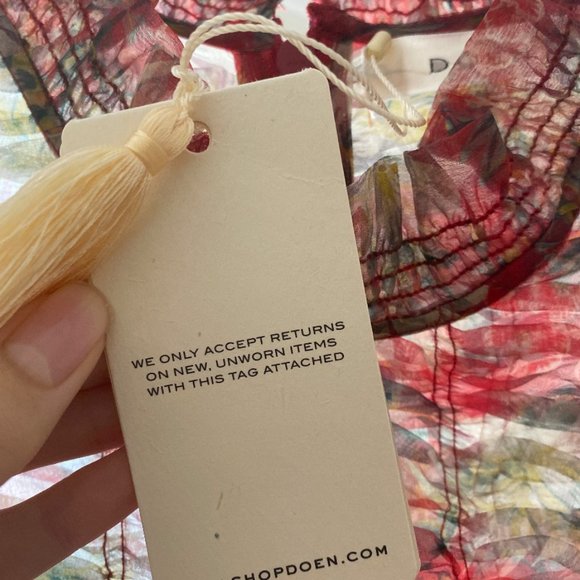 SOLD BNWT Jacques Doen Dress XS - Picture 6 of 6